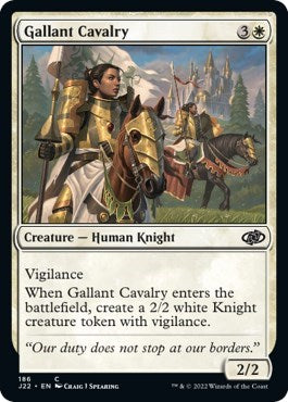 Gallant Cavalry (Jumpstart 2022) Near Mint