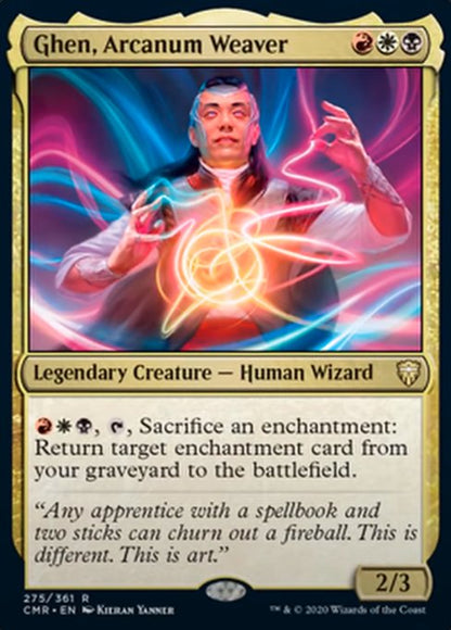 Ghen, Arcanum Weaver (Commander Legends) Near Mint Foil
