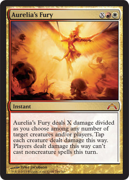 Aurelia's Fury (Gatecrash) Near Mint