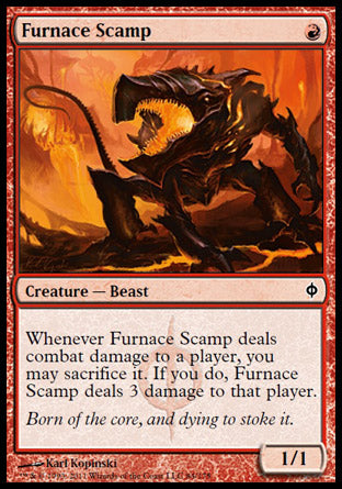 Furnace Scamp (New Phyrexia) Near Mint Japanese