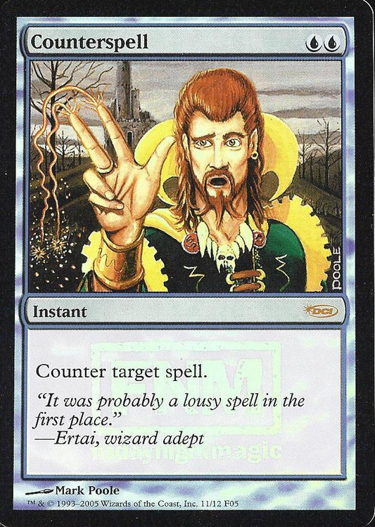 Counterspell (FNM) (Promotional Cards) Near Mint Foil