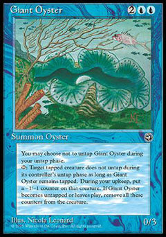 Giant Oyster (Homelands) Light Play