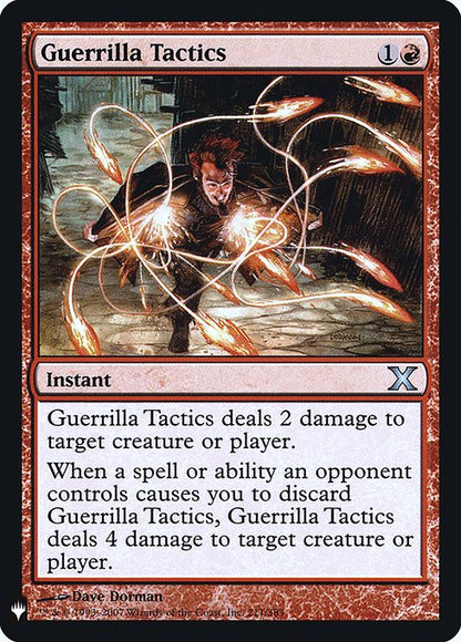 Guerrilla Tactics (Mystery Booster Retail Edition Foils) Near Mint Foil