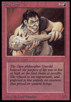 Gray Ogre (Alpha) Near Mint