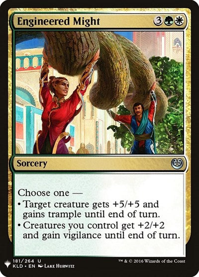 Engineered Might (Mystery Booster) Near Mint