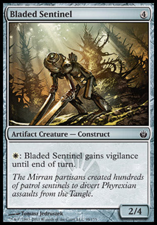 Bladed Sentinel (Mirrodin Besieged) Near Mint