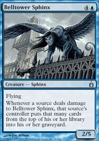 Belltower Sphinx (Ravnica) Light Play Foil