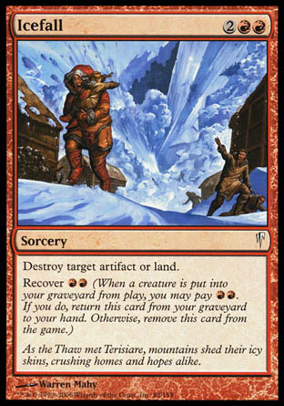 Icefall (Coldsnap) Near Mint Foil