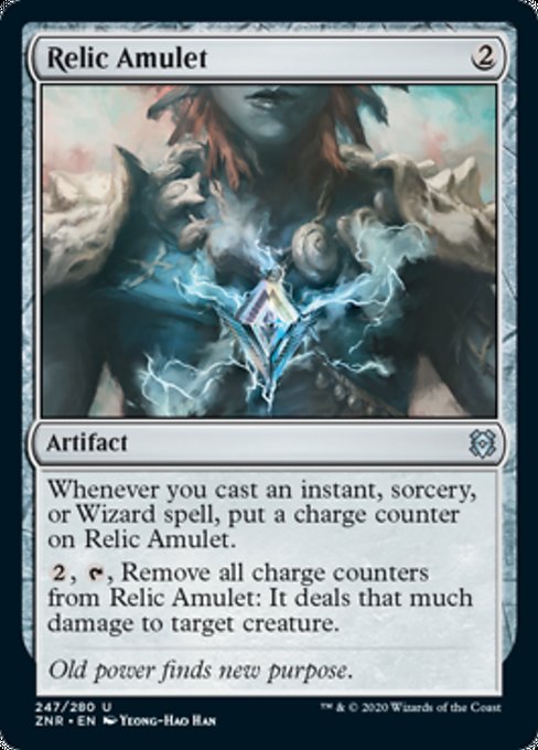 Relic Amulet (Zendikar Rising) Near Mint