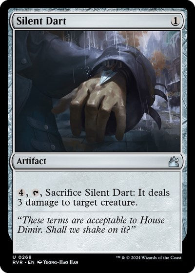Silent Dart (Ravnica Remastered) Near Mint Foil