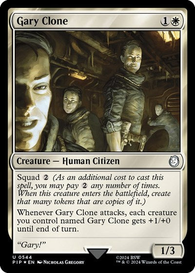Gary Clone (Surge Foil) (Universes Beyond: Fallout) Near Mint