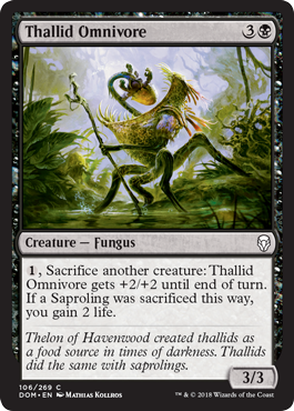 Thallid Omnivore (Dominaria) Near Mint