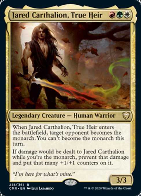 Jared Carthalion, True Heir (Commander Legends) Near Mint