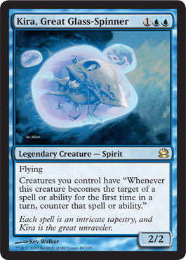 Kira, Great Glass-Spinner (Modern Masters) Near Mint