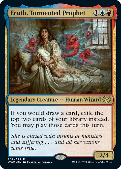 Eruth, Tormented Prophet (Innistrad: Crimson Vow) Near Mint Foil