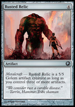 Rusted Relic (Scars of Mirrodin) Near Mint Foil