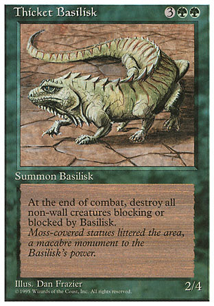 Thicket Basilisk (4th Edition) Good