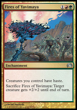 Fires of Yavimaya (Planechase 2012) Near Mint