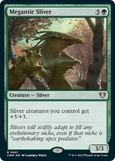 Megantic Sliver (Commander Masters) Near Mint