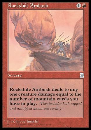 Rockslide Ambush (Portal Three Kingdoms) Near Mint
