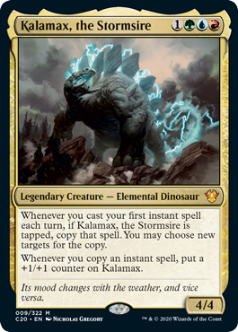 Kalamax, the Stormsire (Commander 2020 Ikoria) Near Mint