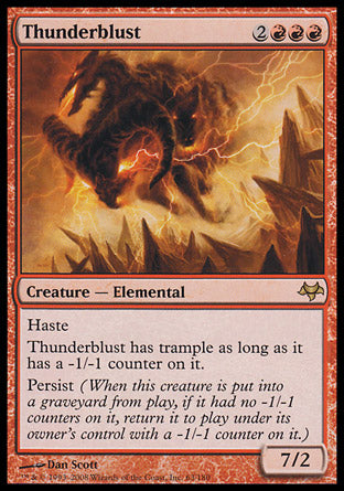 Thunderblust (Eventide) Near Mint Japanese