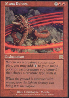 Mana Echoes (Onslaught) Near Mint Foil