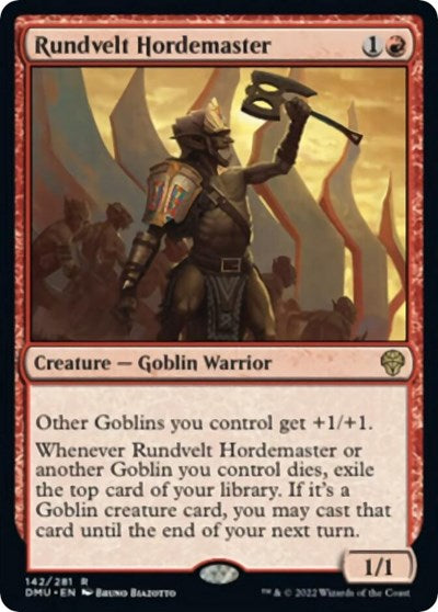 Rundvelt Hordemaster (Dominaria United) Near Mint