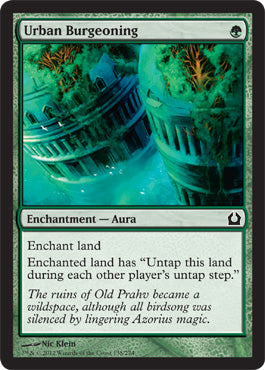 Urban Burgeoning (Return to Ravnica) Near Mint Foil