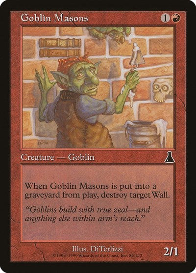 Goblin Masons (Urza's Destiny) Near Mint