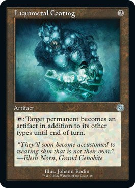 Liquimetal Coating (The Brothers' War: Retro Frame Artifacts) Near Mint