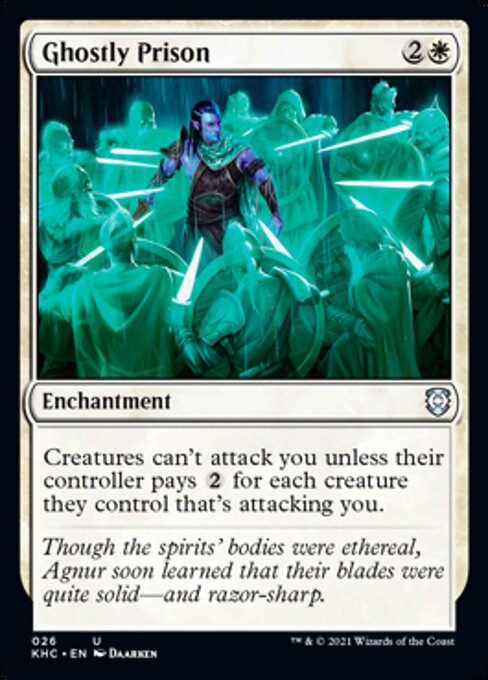 Ghostly Prison (Commander 2021 Kaldheim) Near Mint