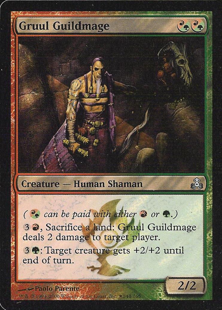 Gruul Guildmage (Promo) (Promotional Cards) Light Play Foil
