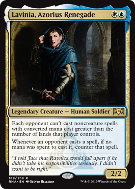 Lavinia, Azorius Renegade (Ravnica Allegiance) Near Mint
