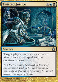 Twisted Justice (Ravnica) Near Mint