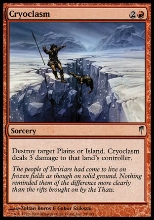 Cryoclasm (Coldsnap) Near Mint Foil