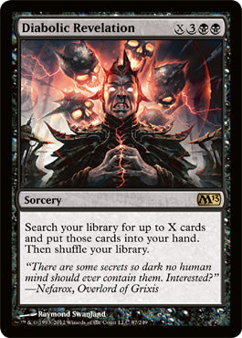 Diabolic Revelation (Magic 2013 Core Set) Near Mint Foil