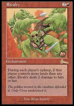 Rivalry (Urza's Legacy) Near Mint Foil