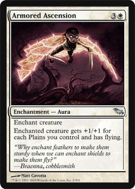 Armored Ascension (Shadowmoor) Light Play Foil