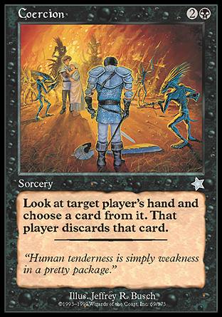 Coercion (Starter 1999) Near Mint