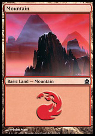 Mountain (312) (Commander) Near Mint