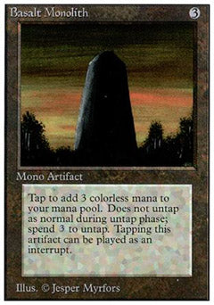 Basalt Monolith (Unlimited) Light Play