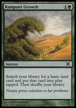 Rampant Growth (10th Edition) Near Mint
