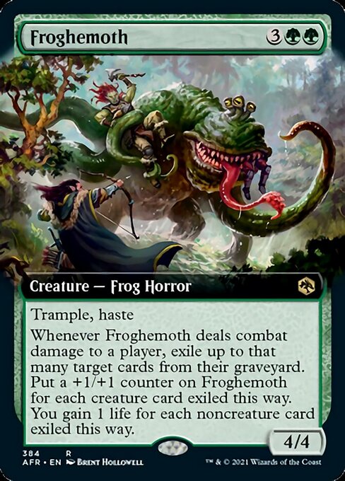 Froghemoth (Extended Art) (Adventures in the Forgotten Realms) Near Mint