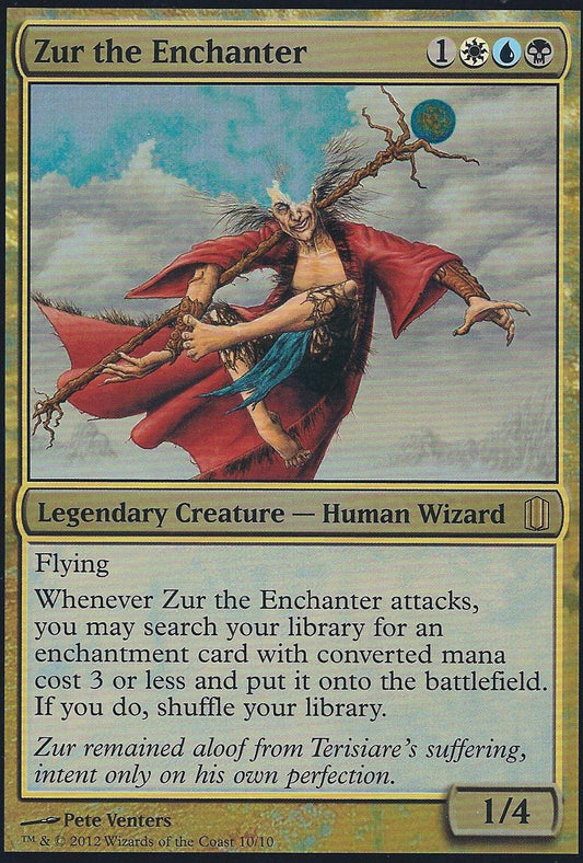 Zur the Enchanter (Oversized Foil Card) (Commander's Arsenal) Near Mint Foil