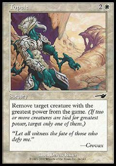 Topple (Nemesis) Near Mint