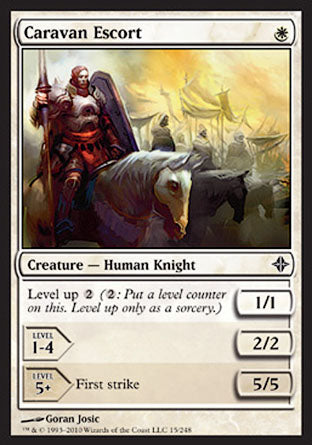 Caravan Escort (Rise of the Eldrazi) Near Mint Foil