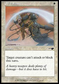 Off Balance (Nemesis) Near Mint