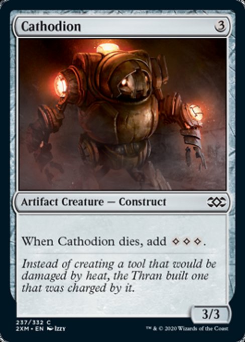 Cathodion (Double Masters) Near Mint Foil