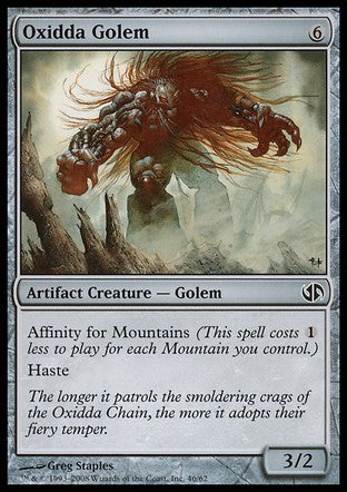 Oxidda Golem (Duel Decks: Jace vs Chandra) Near Mint Japanese